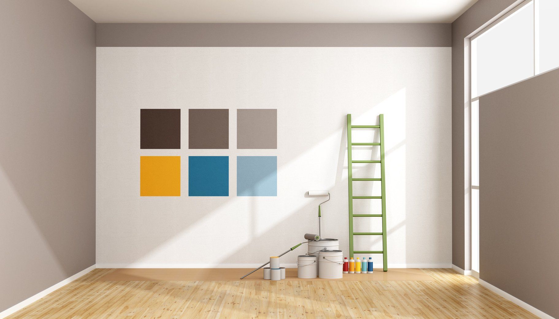 Choix et utilisation du matériel de peinture - Décoration Murale
